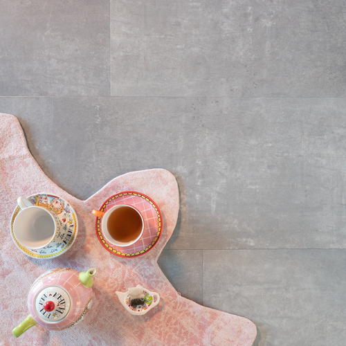 DD PVC klik Flinke tegel bitterkoek 90,6x44,8 cm