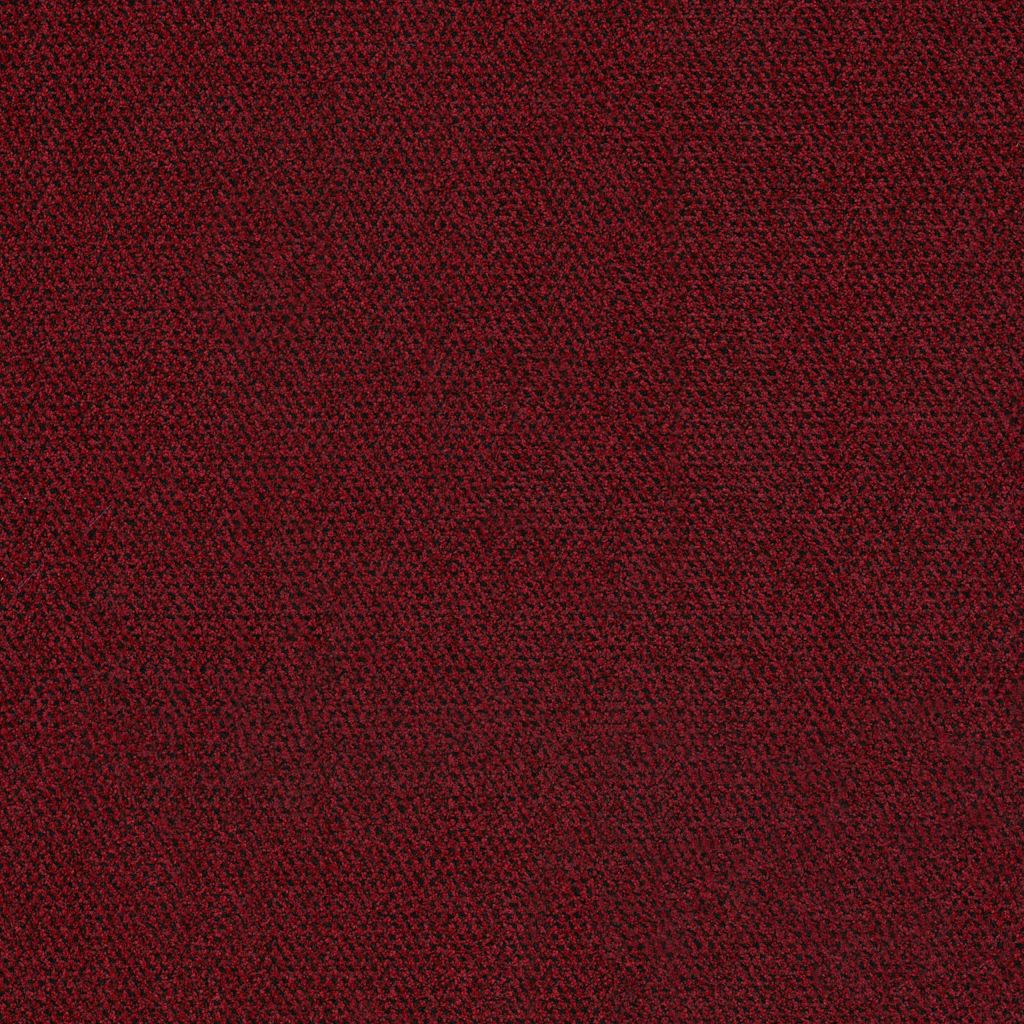 Salon vuurrood 1005 | 200cm - incl. 2x2,5cm stootrand