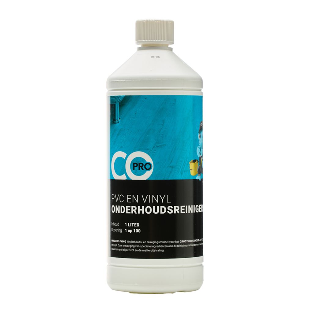 Co-pro pvc- en vinylreiniger onderhoud mat blijft mat