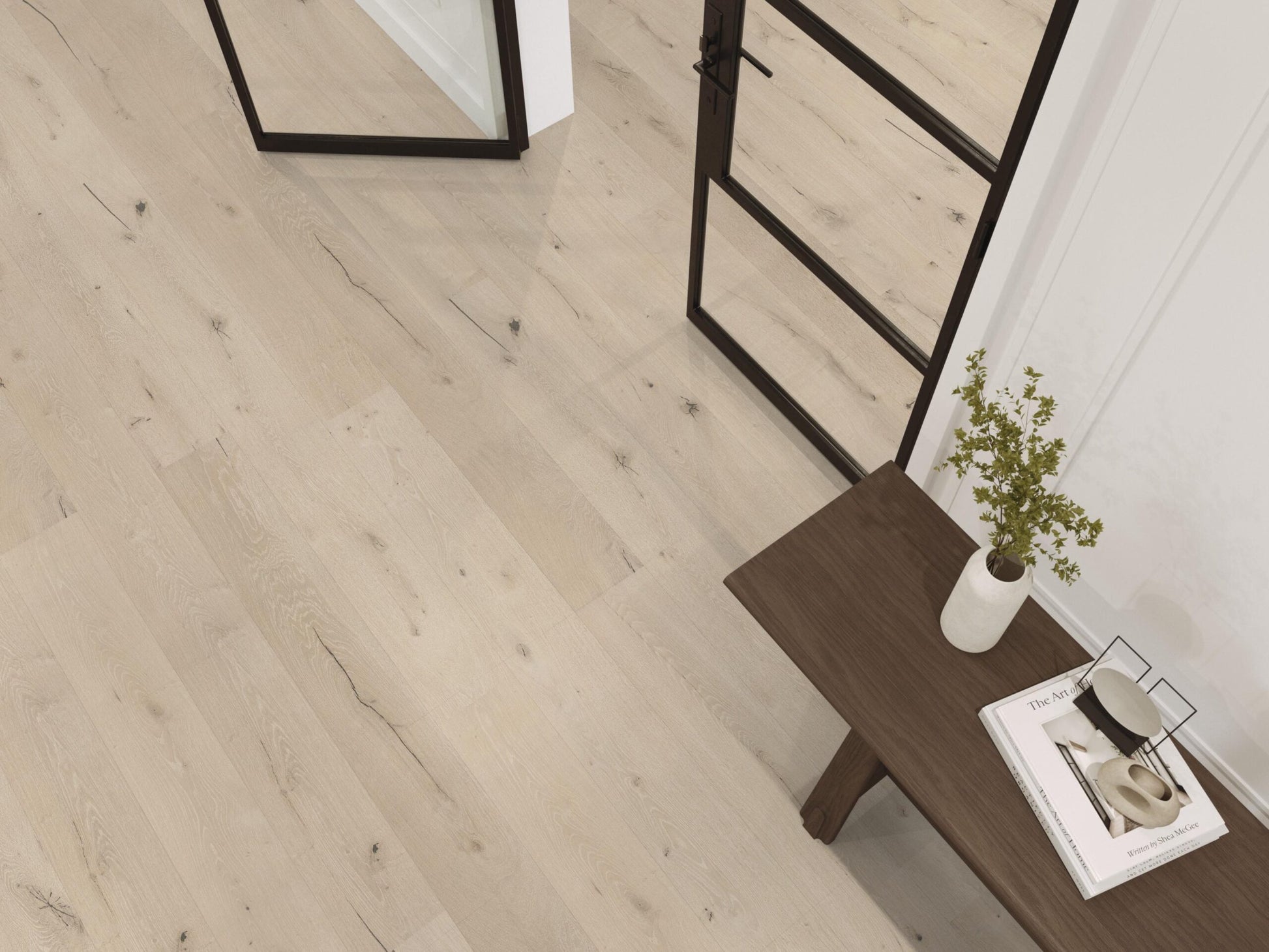 Woodland Hills Rustiek White Wood