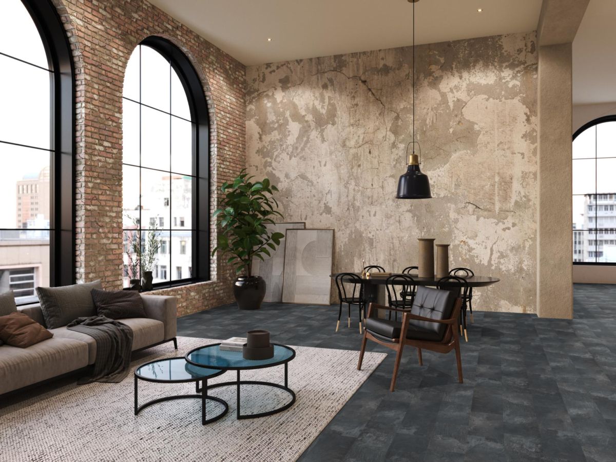 Madison Square Aqua donkergrijs 6404