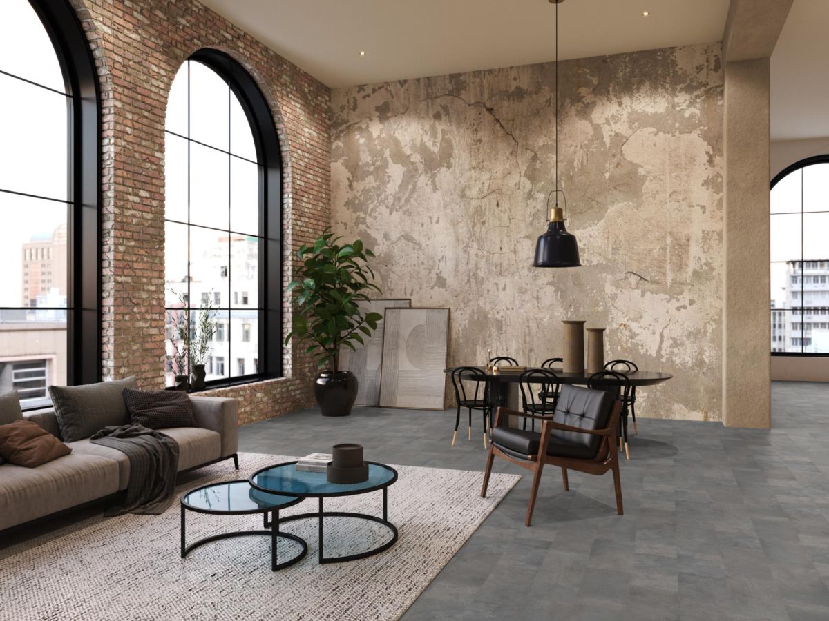 Madison Square Aqua lichtgrijs 6409