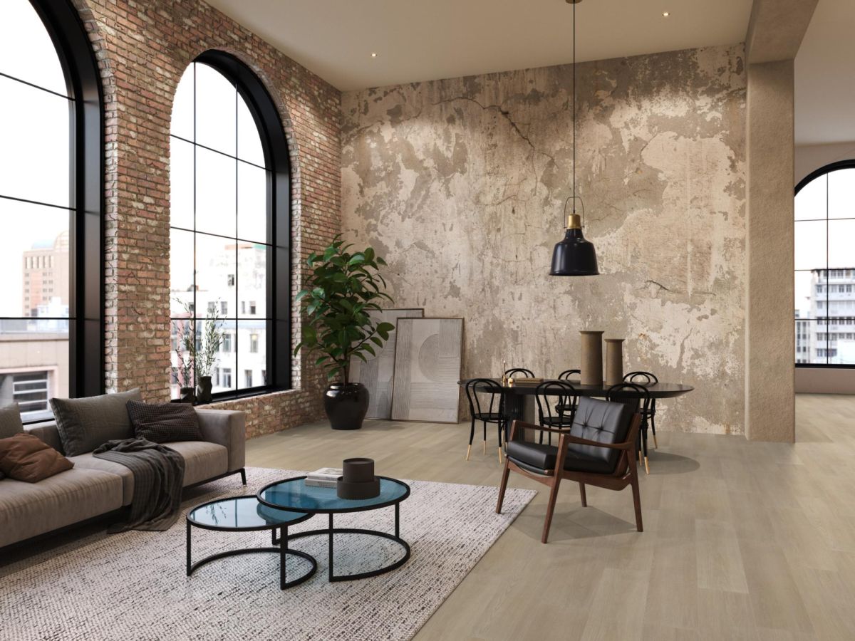 Kingston beige eiken 1380x244x8mm - V4