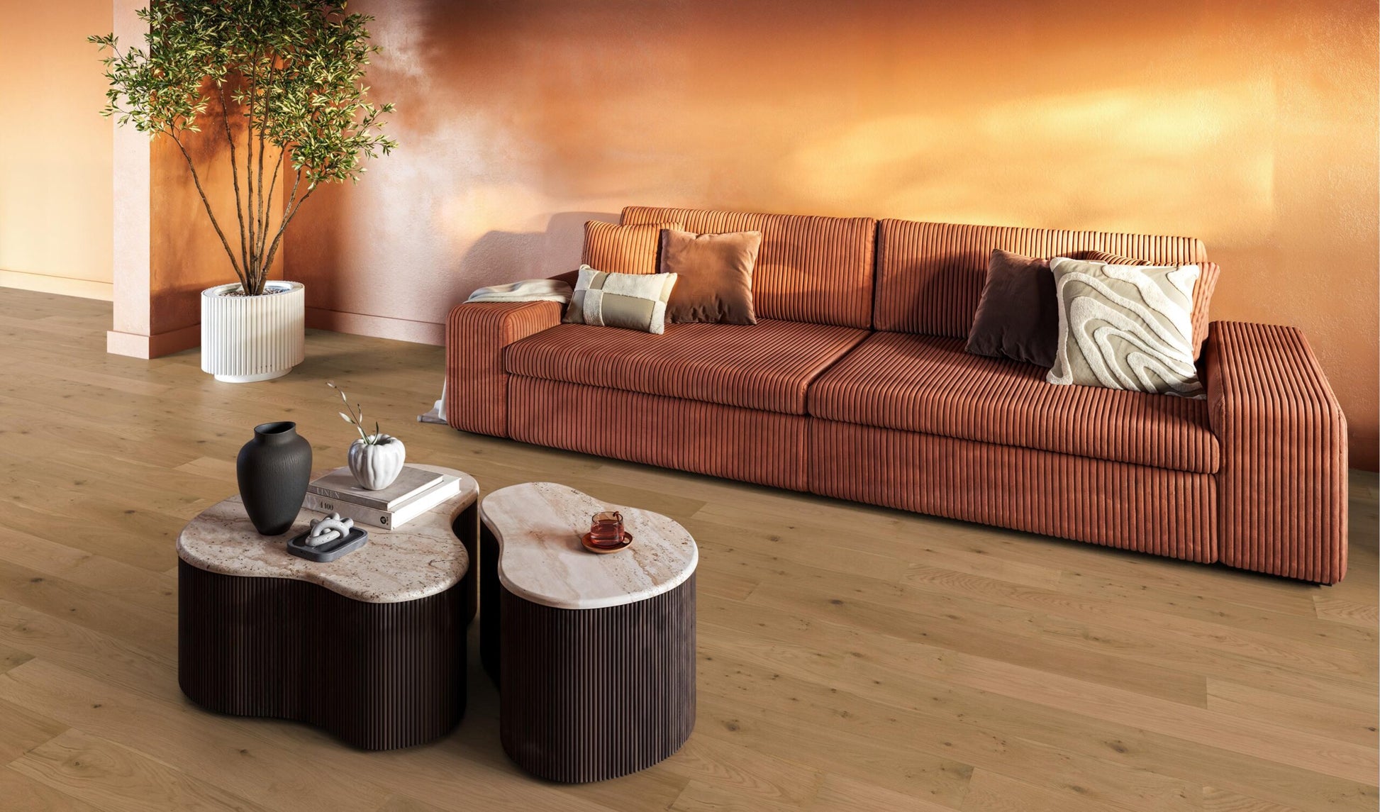 Reseda Rustiek Naturel 5102