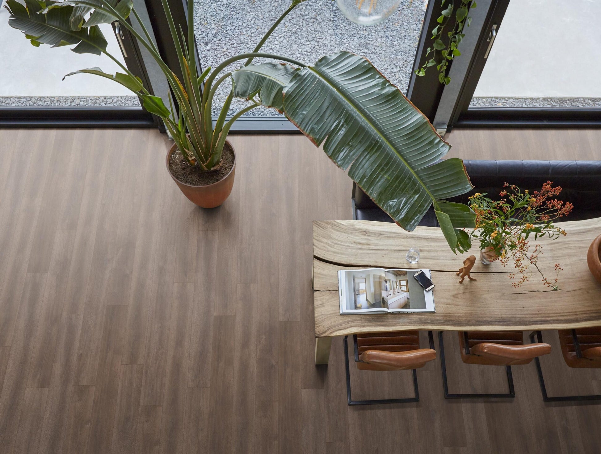 Woodside donkerbruin eiken