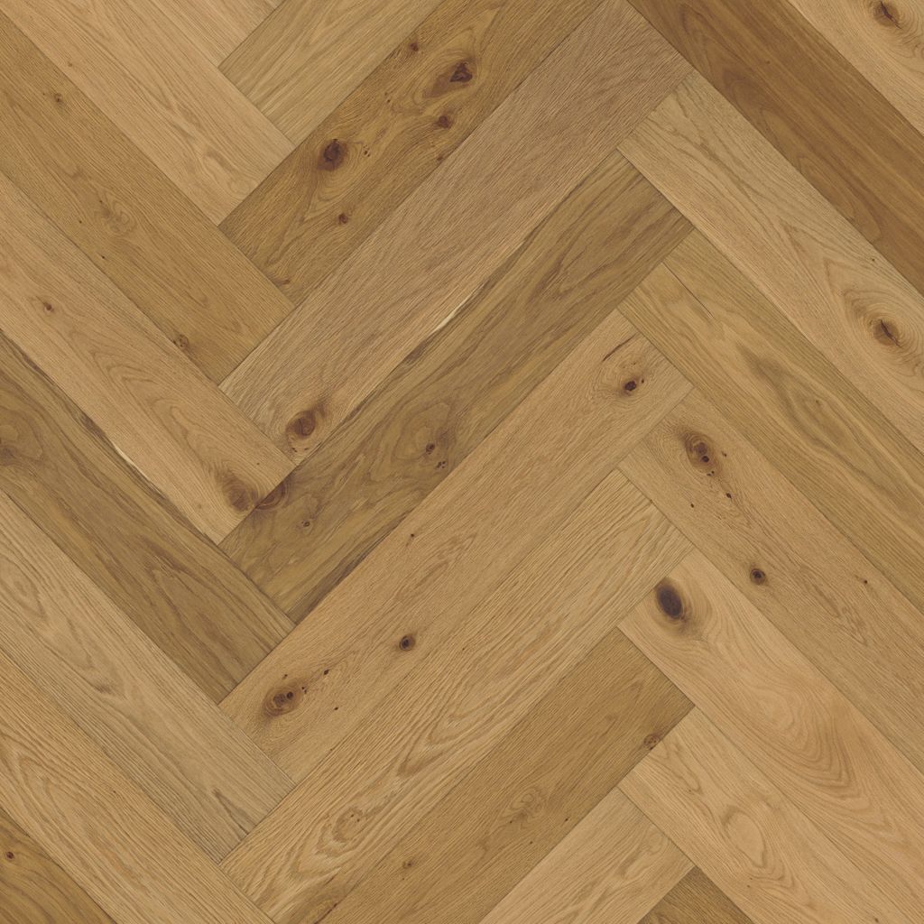 Beverly Hills Visgraat Rustiek Dubbel Gerookt Naturel 4103