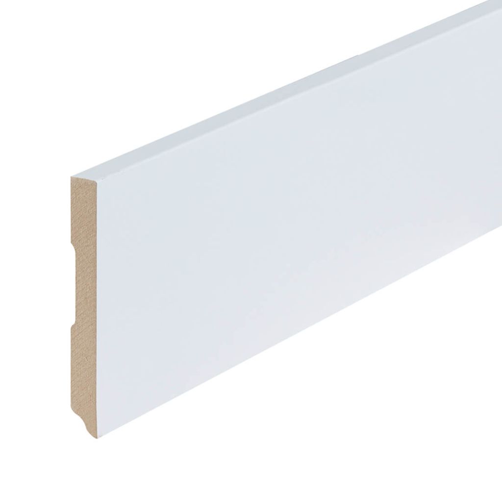 Co-pro folieplint amsterdam wit 120x15