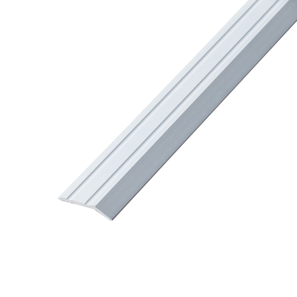 Co-pro overgangsprofiel zelfklevend 3,5 tot 4,5mm zilver