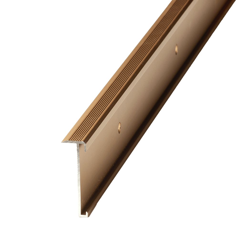 Co-pro trapprofielset pvc goud 4x130cm.