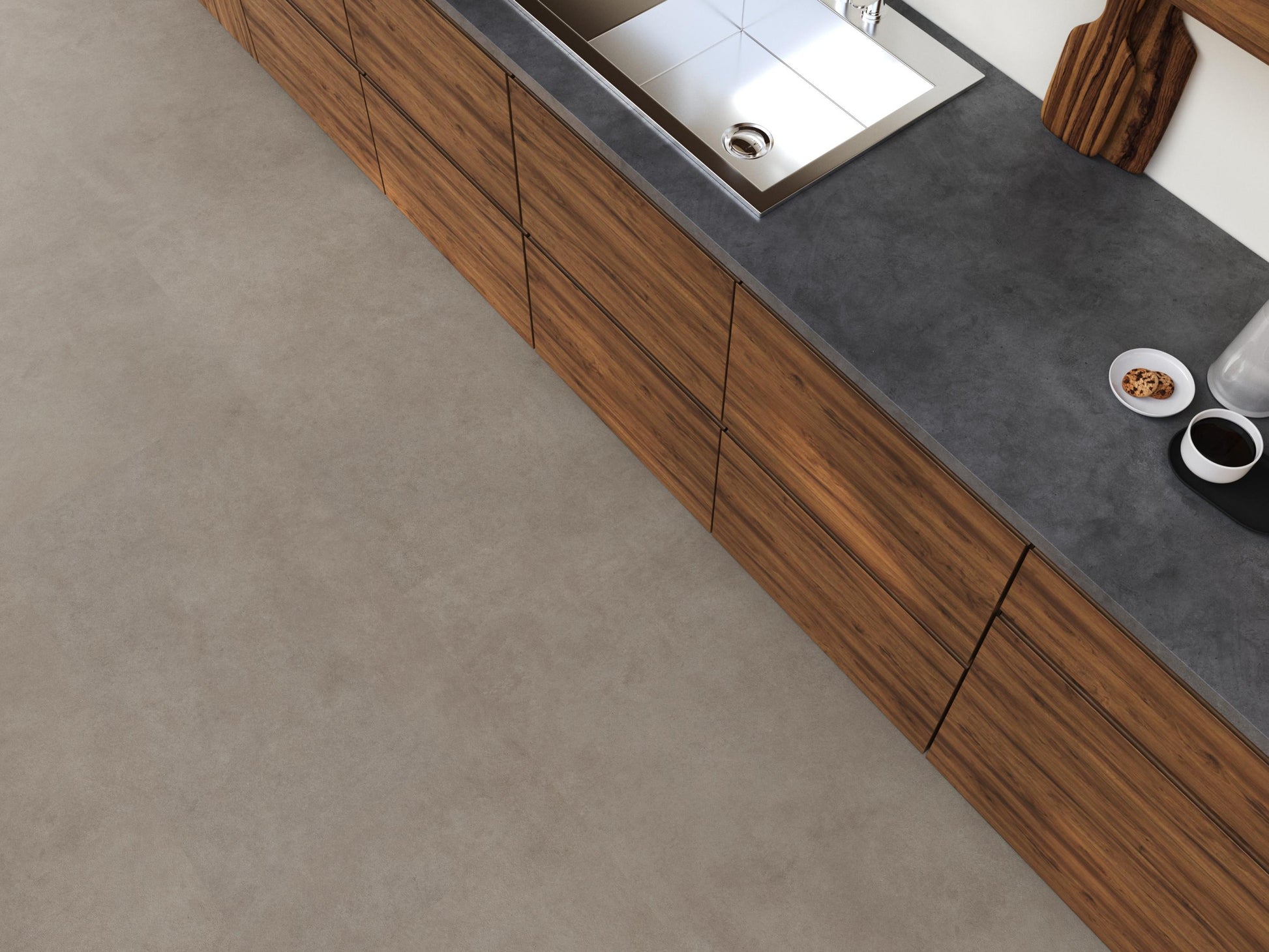 Highbury XXL Dryback Warm Grey