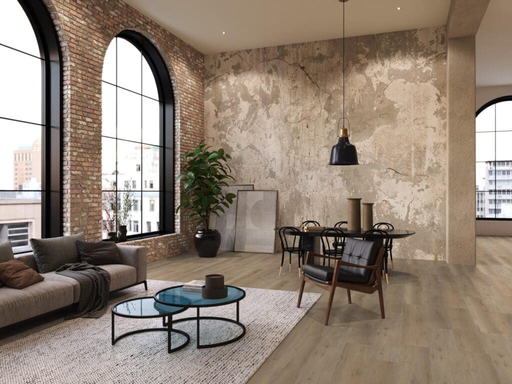 Leyton dryback natural oak