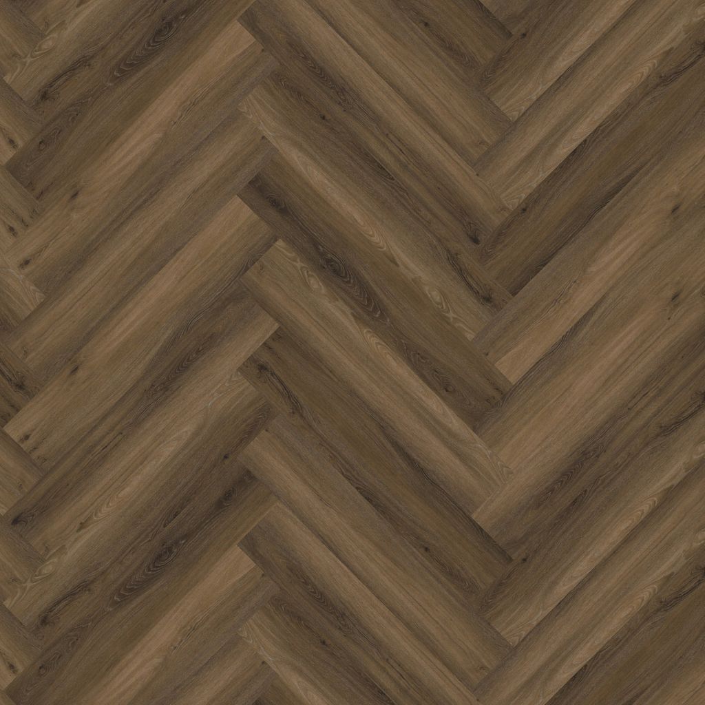 YUP Paddington Herringbone Click SRC Warm Brown