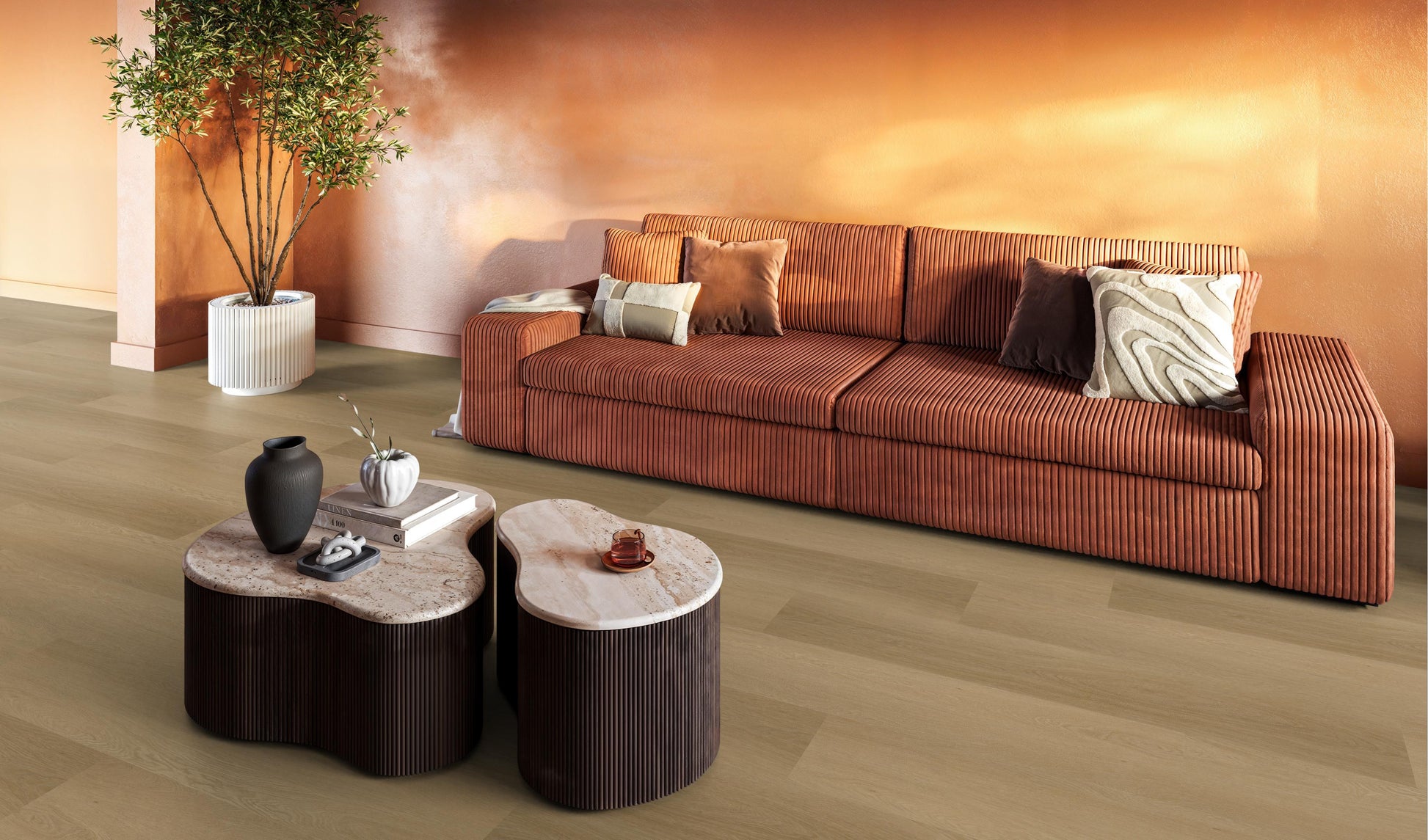 Fulham Click SRC Warm Oak