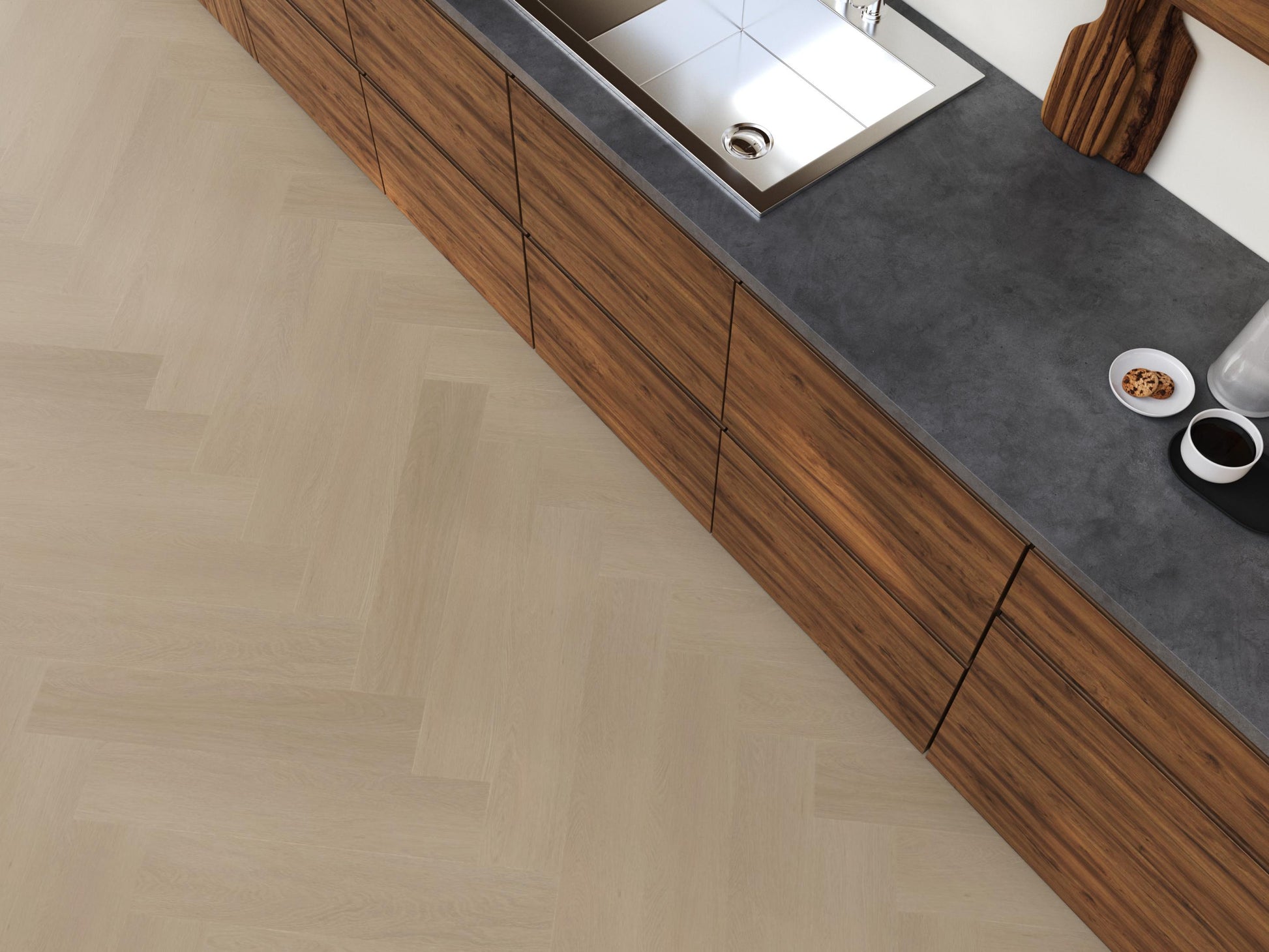 YUP Fulham Herringbone Dryback Smoky