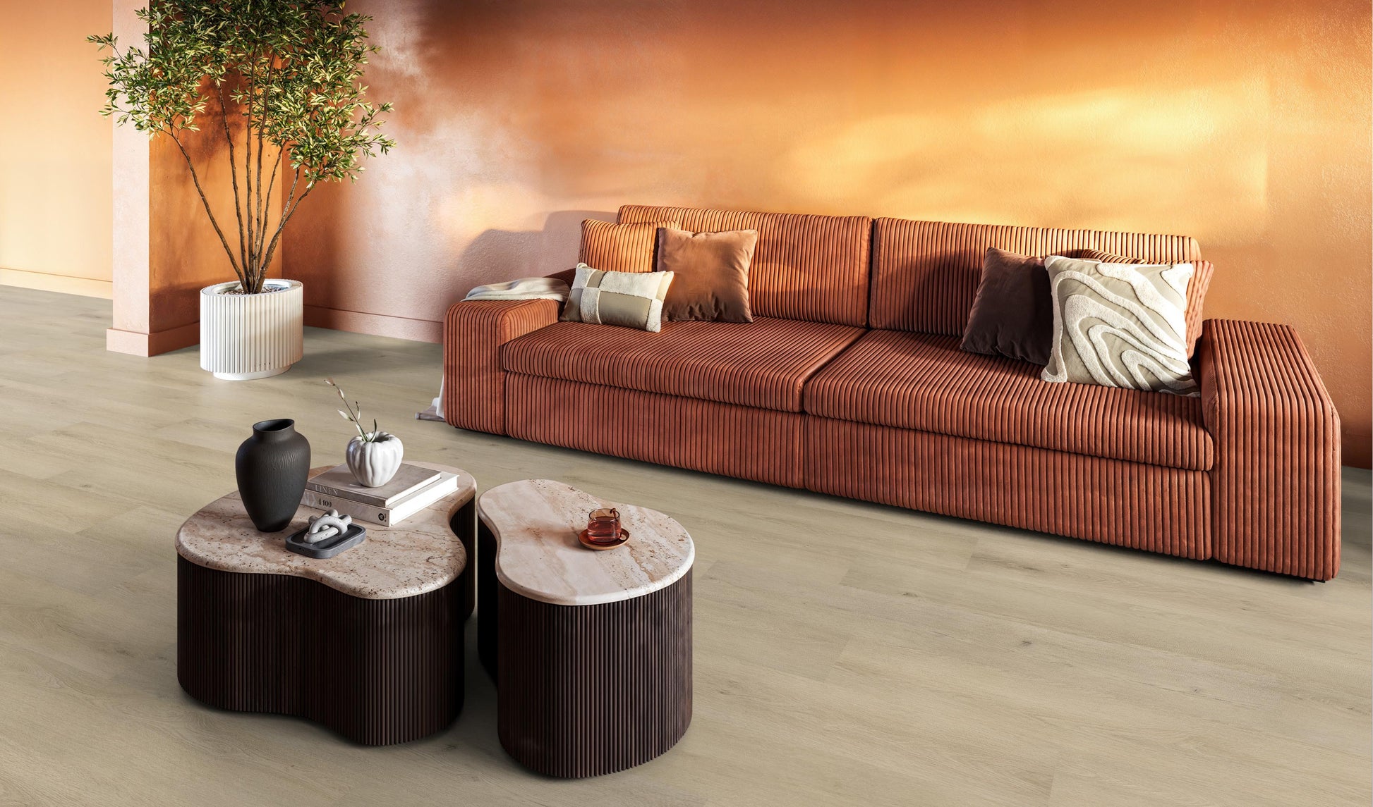 Mayfair Dryback Warm Oak