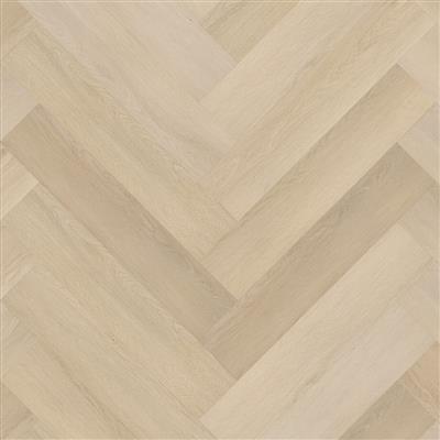 YUP Mayfair herringbone dryback natural