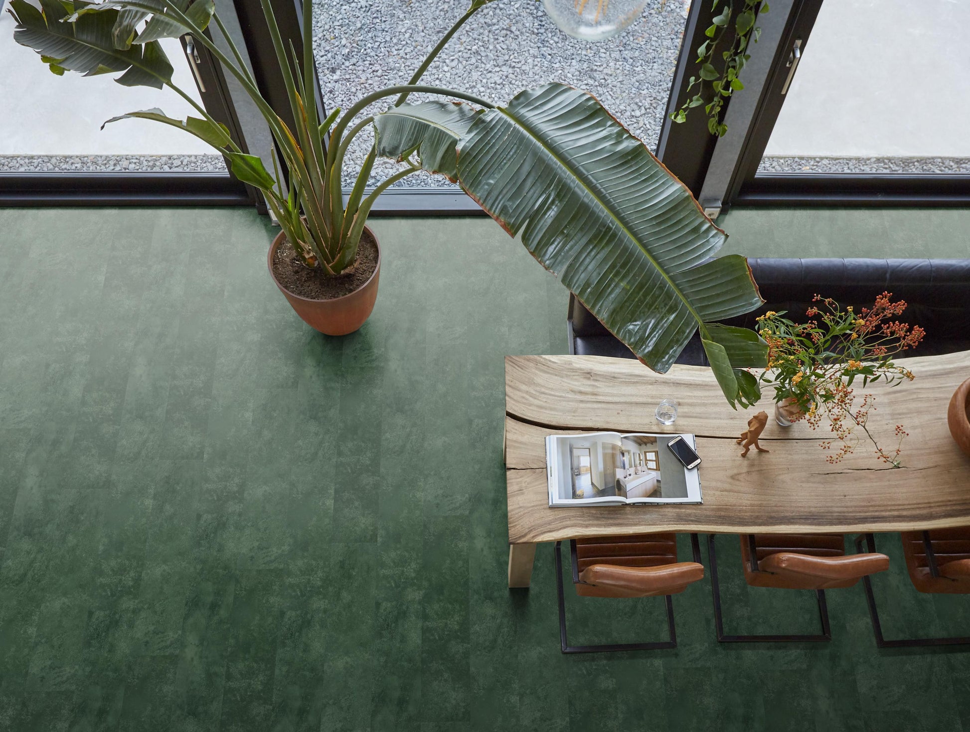 Finsbury Dryback Dark Green