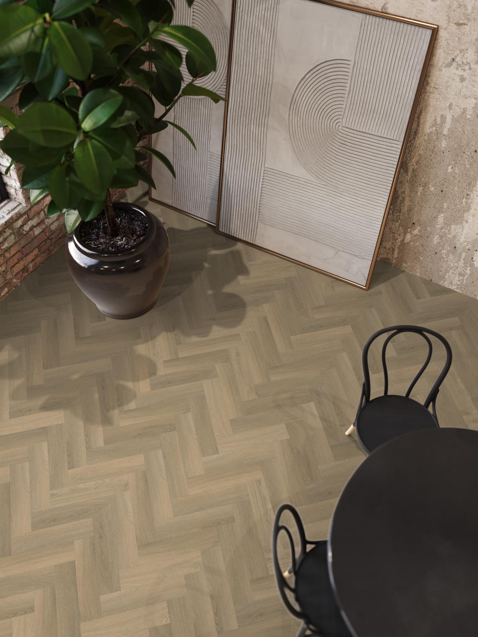 YUP Paddington Herringbone Dryback Small Natural