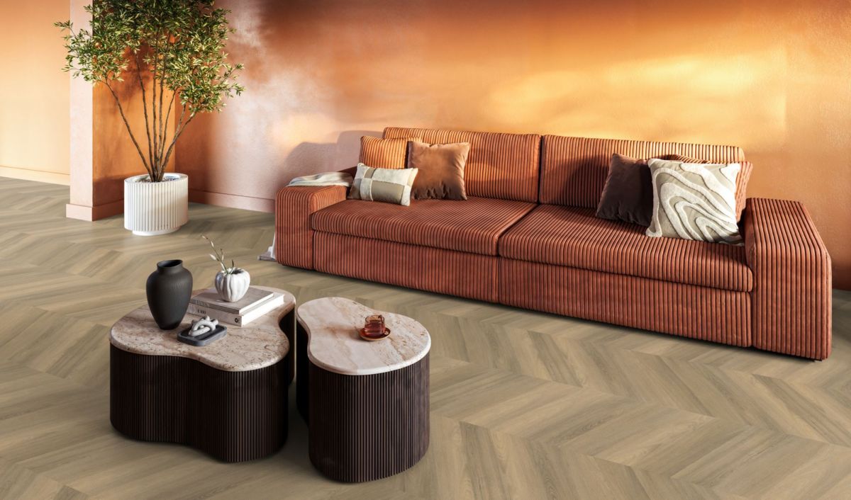 YUP Chevron dryback natural