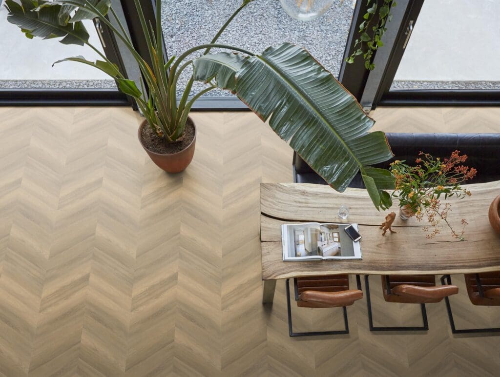 YUP Paddington Chevron dryback natural