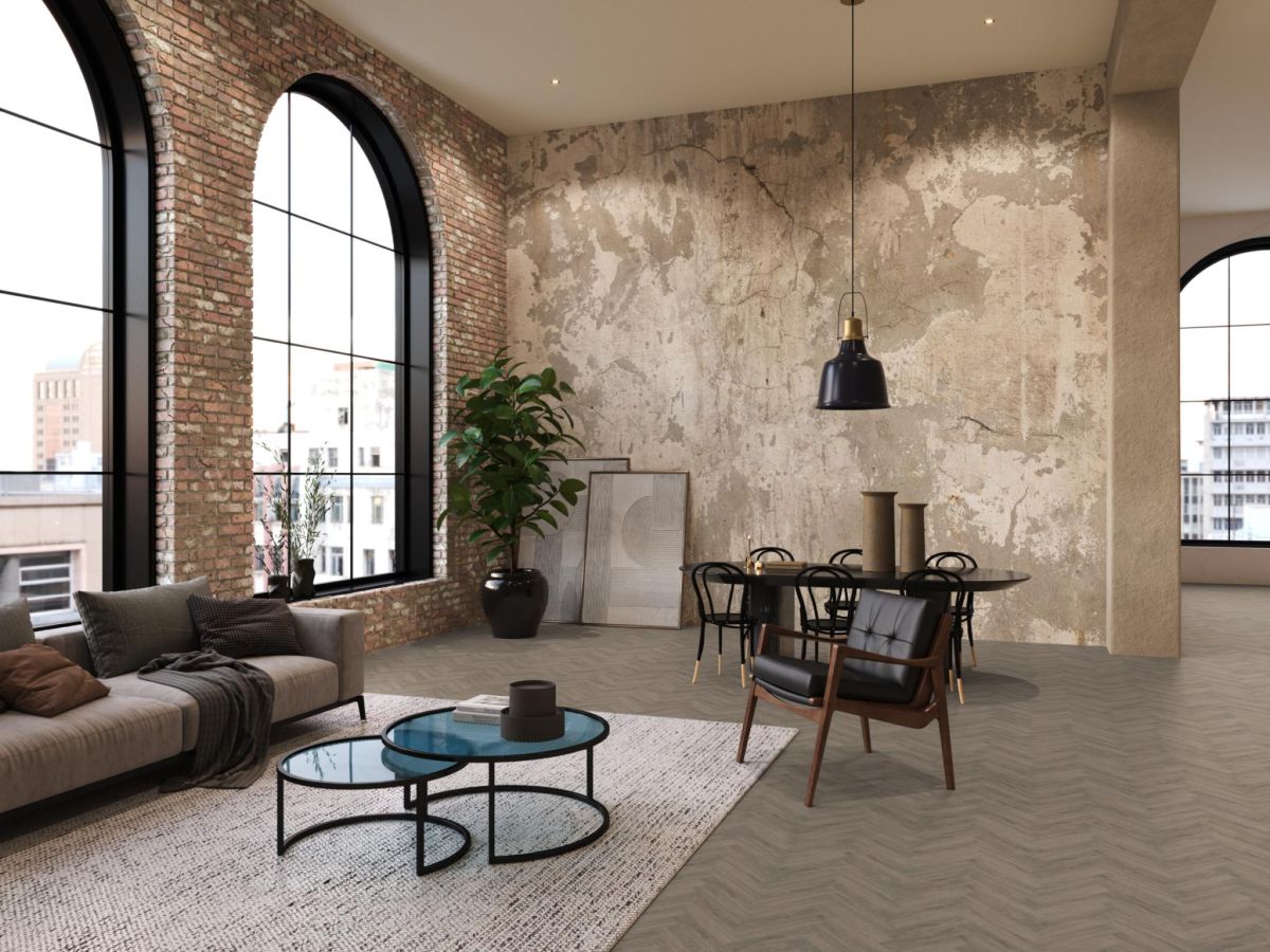 YUP Herringbone dryback smoky