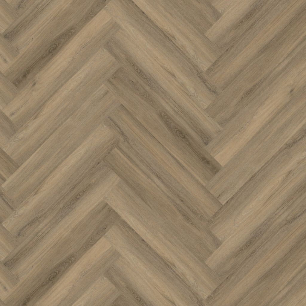 YUP Paddington Herringbone dryback light brown