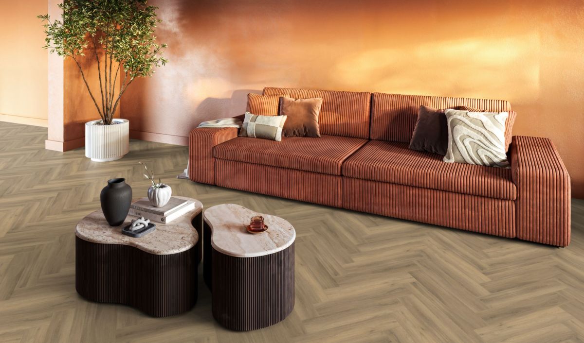 YUP Herringbone dryback natural