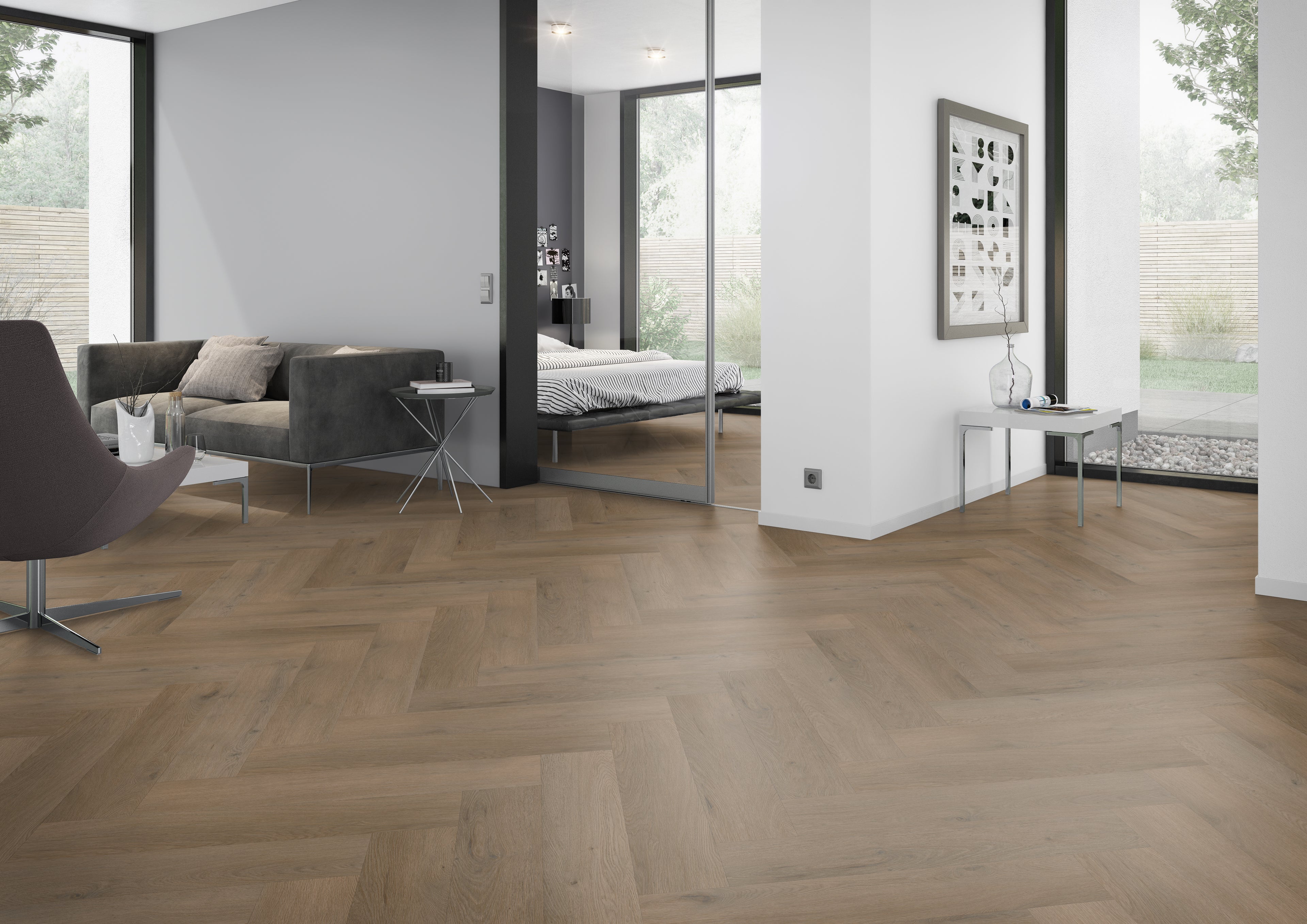 Belakos Attico Visgraat XL 84 Rigid Click PVC