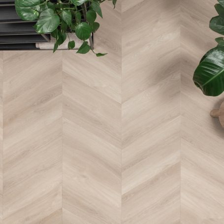 Floer Hongaarse Punt PVC - Onbehandeld Eiken