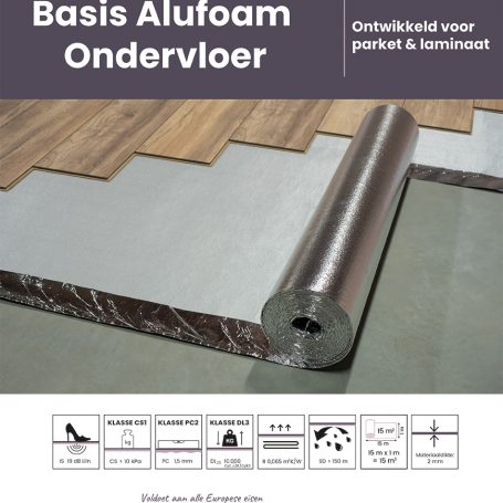 Floer Basis Ondervloer - Alufoam