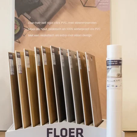 Floer Floer Rigid Click PVC Ondervloer 2.0 met 10dB
