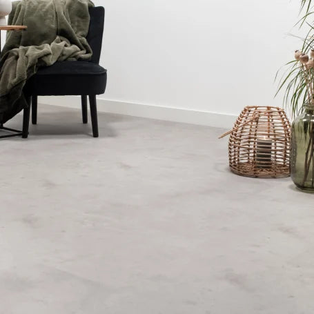 Floer Tegel Click PVC - Betonlook Lichtgrijs