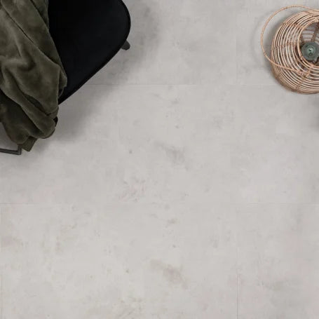 Floer Tegel Click PVC - Betonlook Lichtgrijs