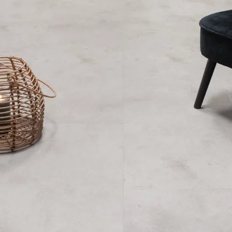 Floer Tegel PVC - Betonlook Lichtgrijs