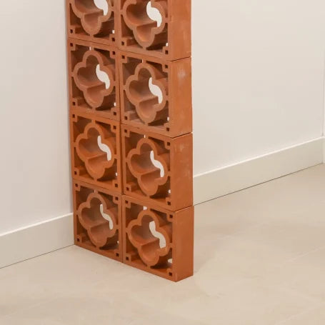 Floer Terracotta Roomdividers - Clover