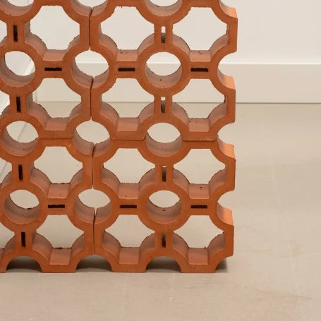 Floer Terracotta Roomdividers - Star
