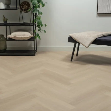 Floer Visgraat Click PVC - Beige Eiken