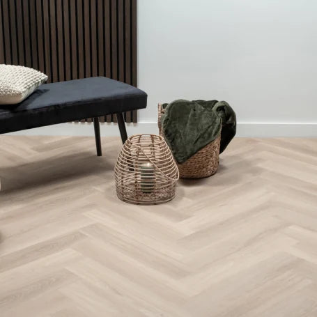 Floer Visgraat Click PVC - Puur Eiken