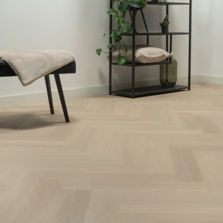 Floer Visgraat PVC - Beige Eiken