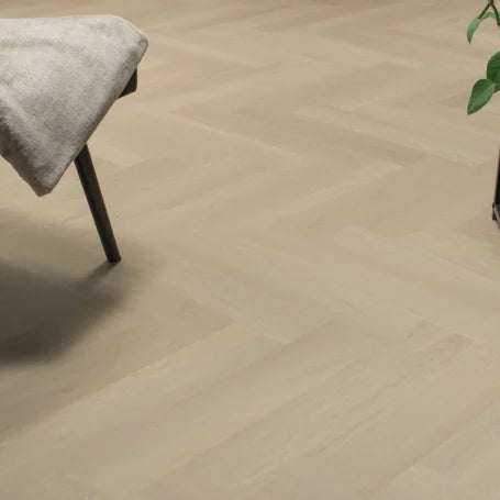 Floer Visgraat PVC - Beige Eiken