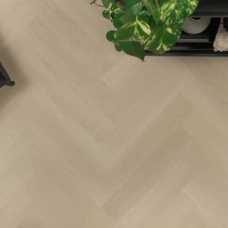Floer Visgraat PVC - Beige Eiken
