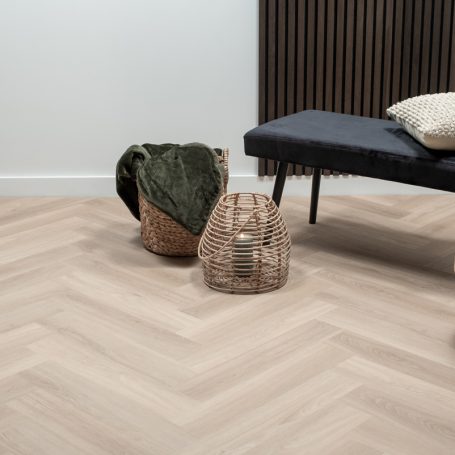 Floer Visgraat PVC - Puur Eiken