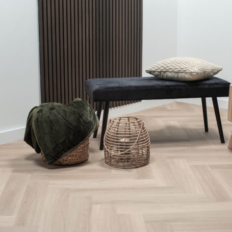 Floer Visgraat PVC - Puur Eiken