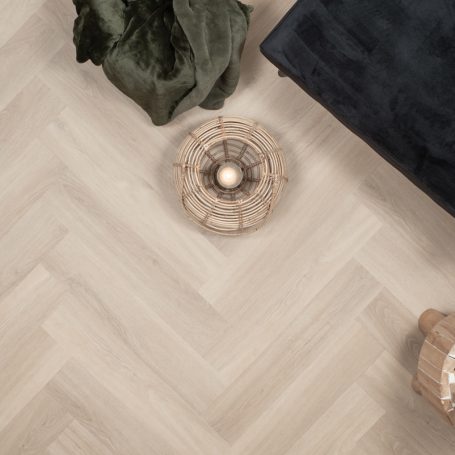 Floer Visgraat PVC - Puur Eiken