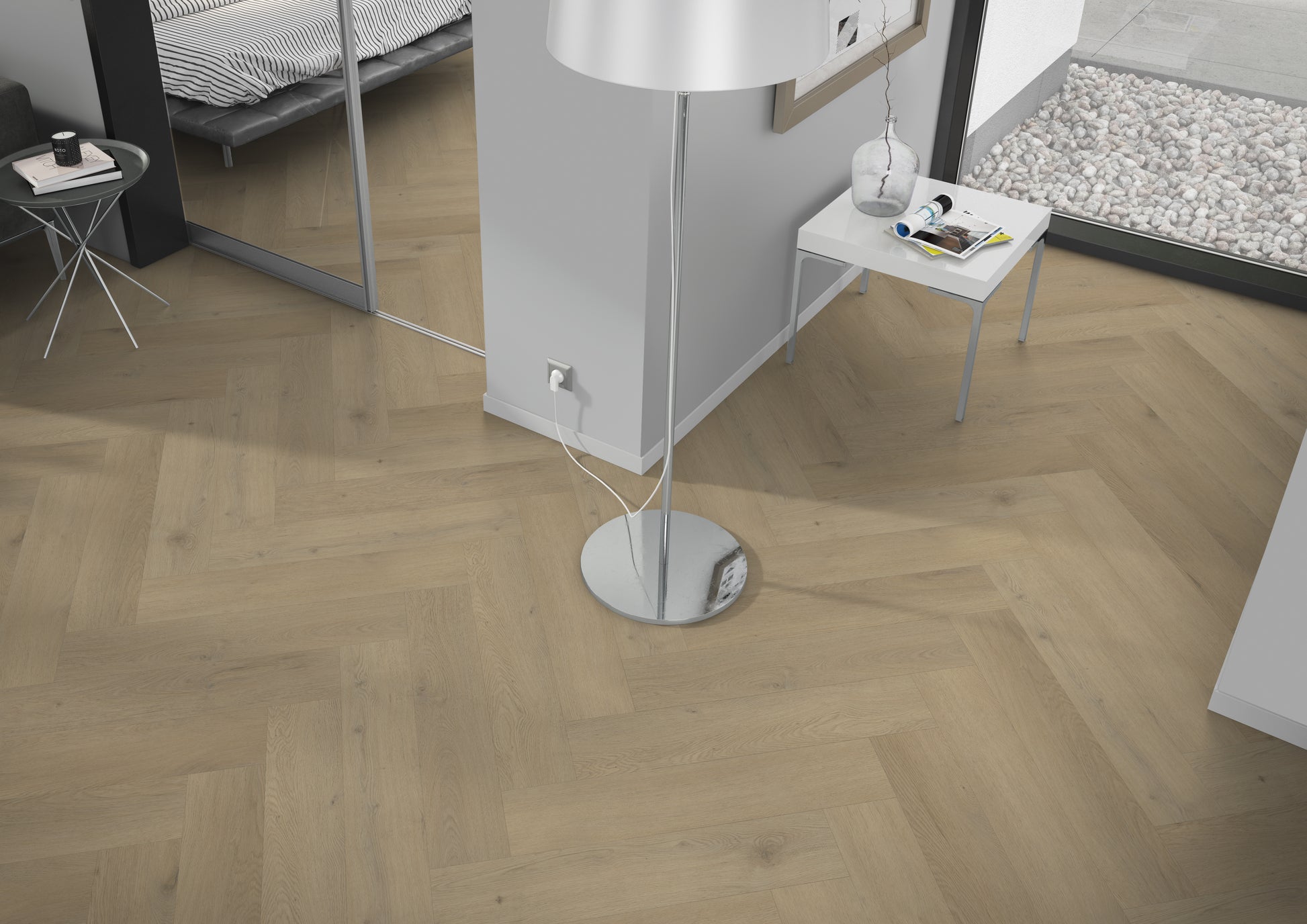 Belakos Attico Visgraat XL 87 Rigid Click PVC