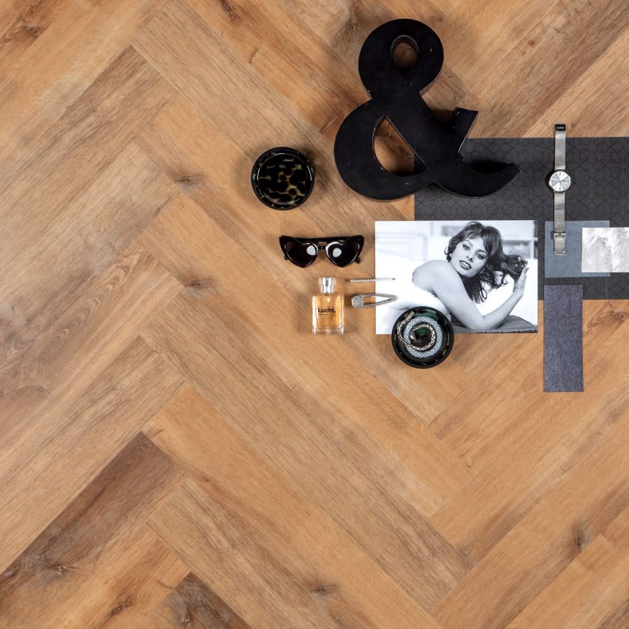 Poppy Herringbone - Plak