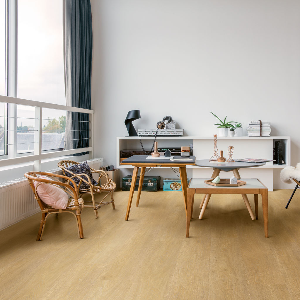 Satijn eik medium naturel Liv