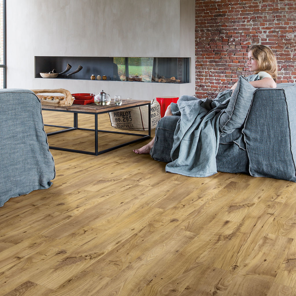 Vintage naturelle kastanje Blos Base