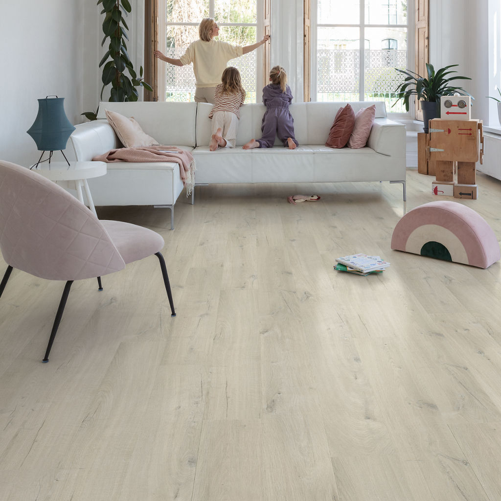 Katoenwitte eik blush Bloom