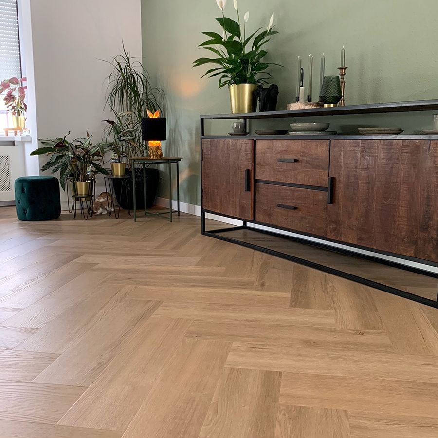 DD PVC klik Brede visgraat boterkoek